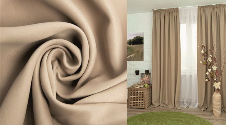 Плотная ткань блэкаут