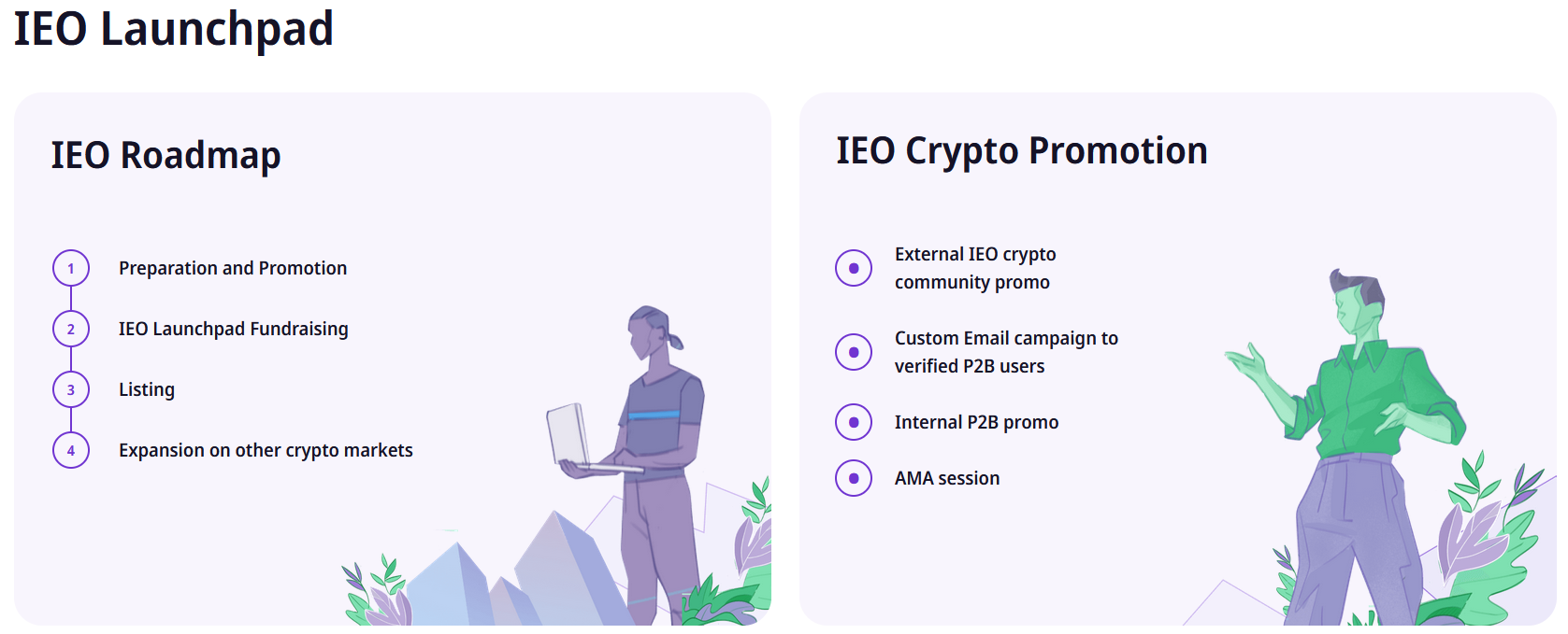 IEO Launchpad P2P