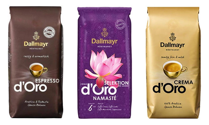 Особенности кофе Dallmayr
