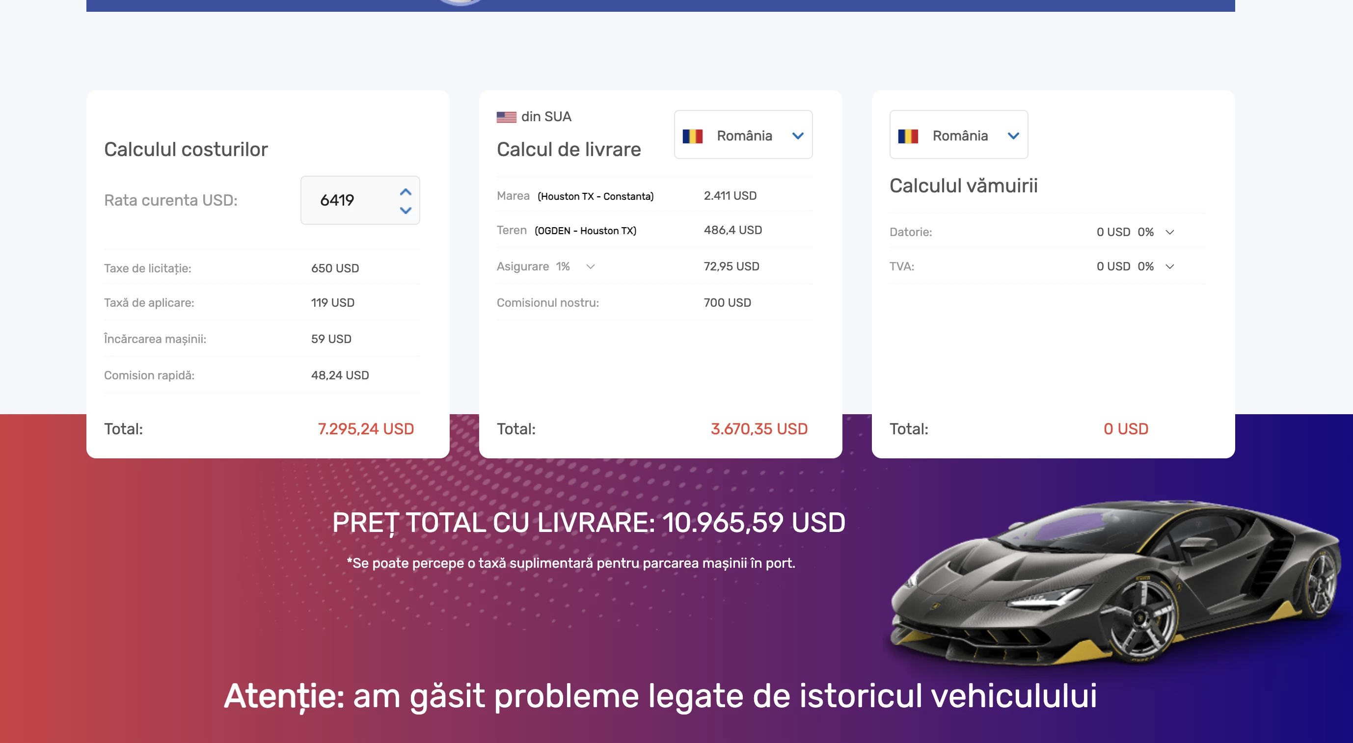 Mașini ieftine de vânzare din SUA: Alegeți Excelent pe Carfast Express