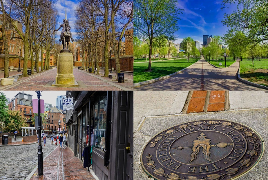 Boston's Freedom Trail Sites