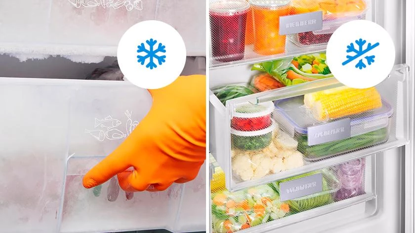 система No Frost в морозилке