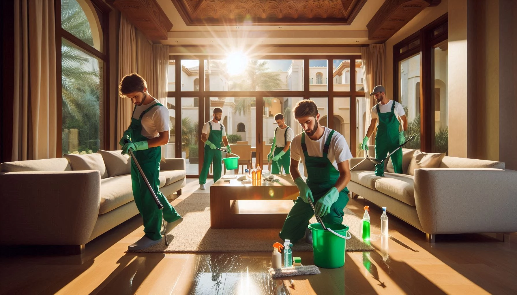 Professional house cleaning using environmentally friendly products - Ecoclean