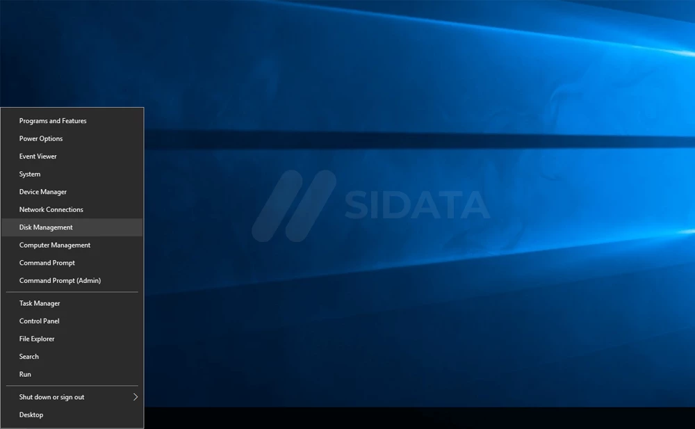 Windows VPS интерфейс