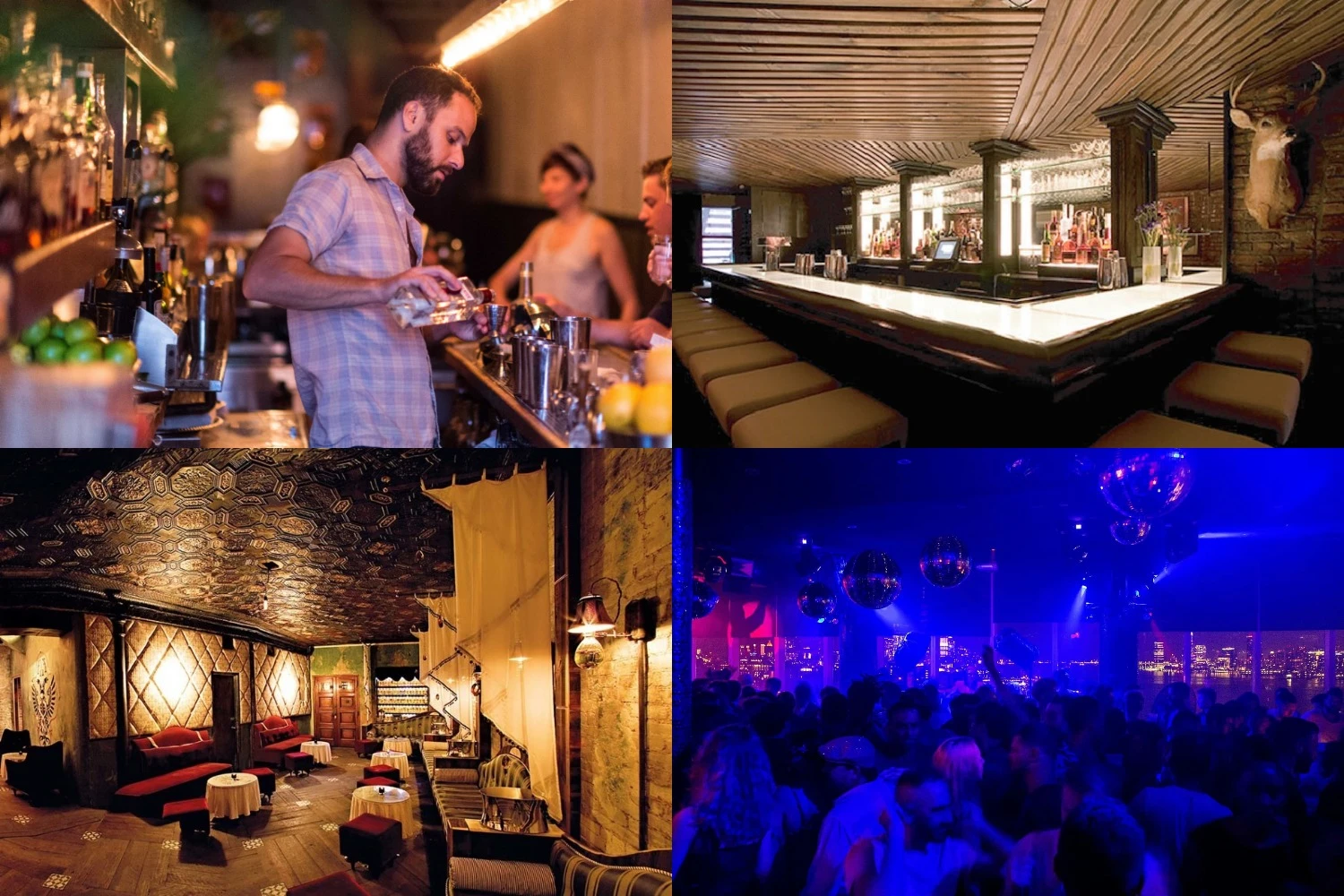 Popular Bars and Clubs in New York