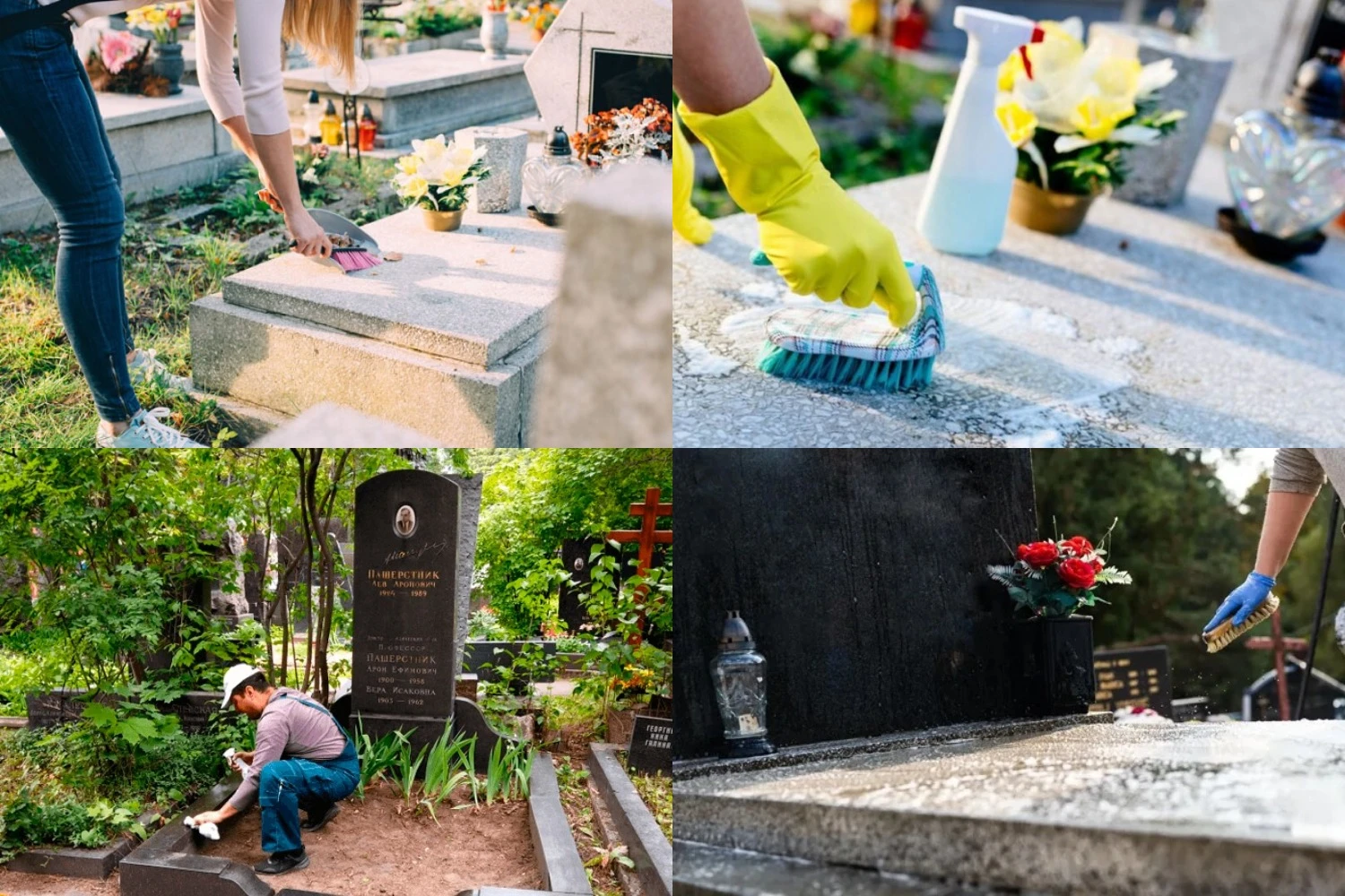 Догляд за могилами протягом року - що робити навесні, влітку, восени та взимку