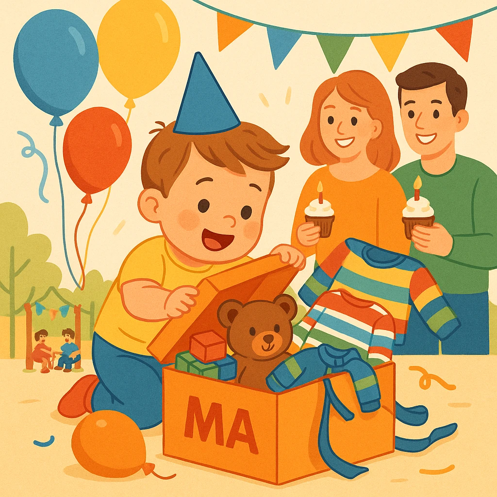 Що подарувати дитині на 2 роки