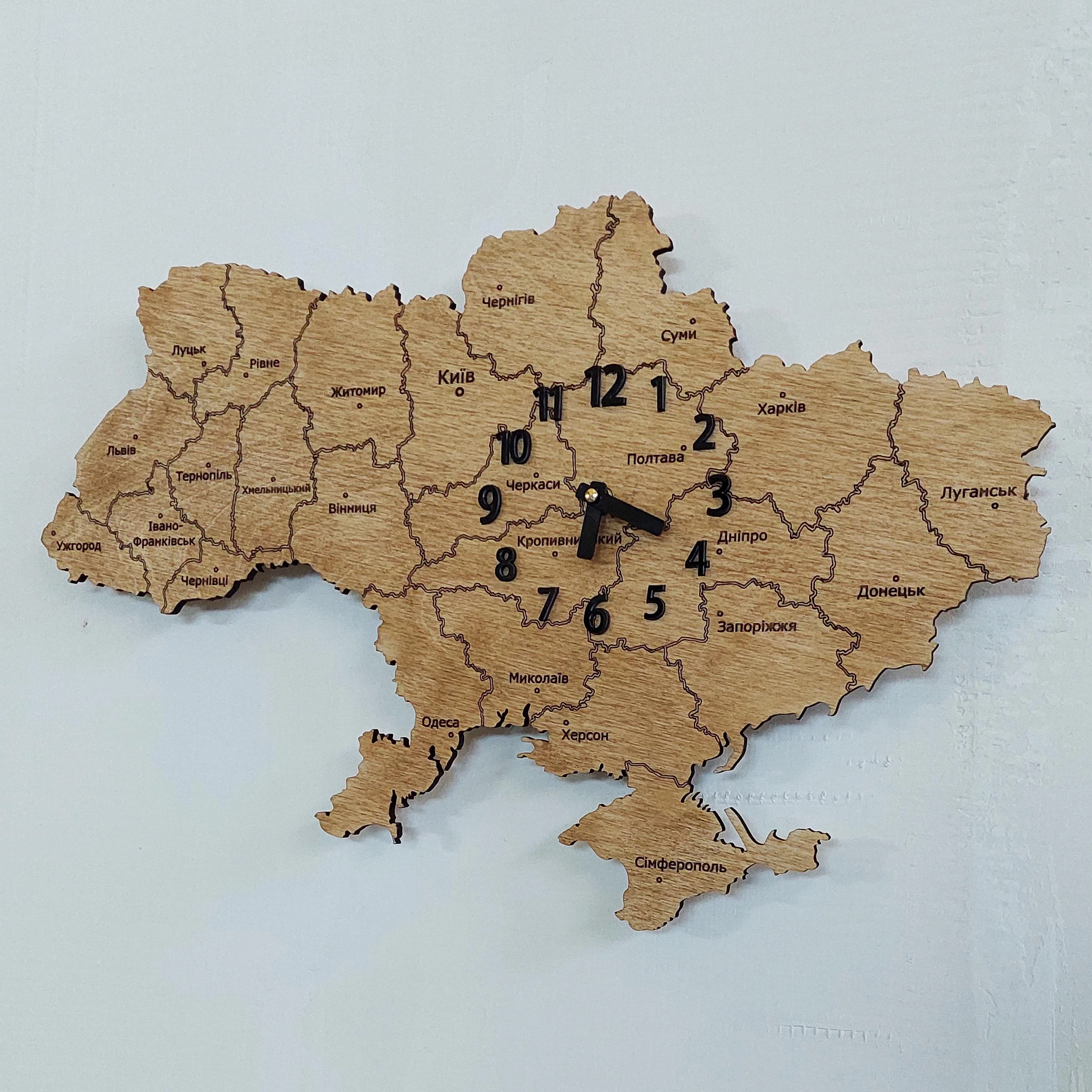 Карта з дерева