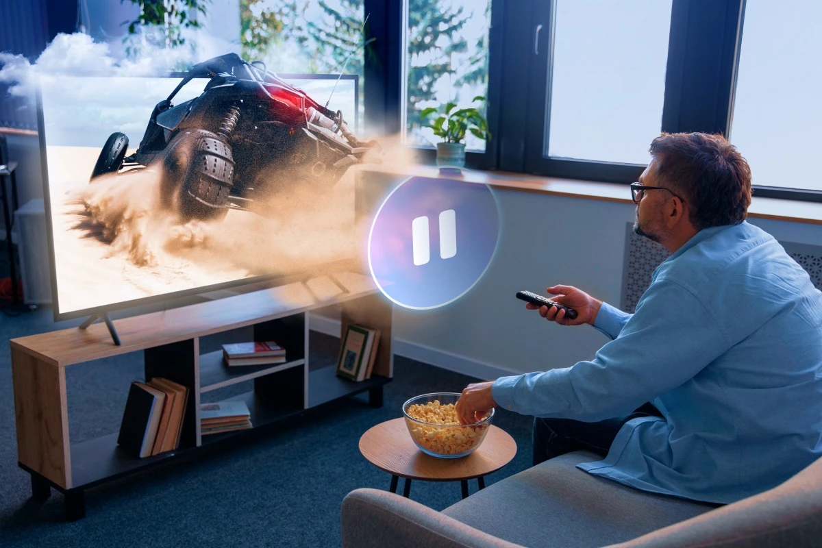 Інтерактивне ТБ, що дозволяє тобі керувати ефіром - фото