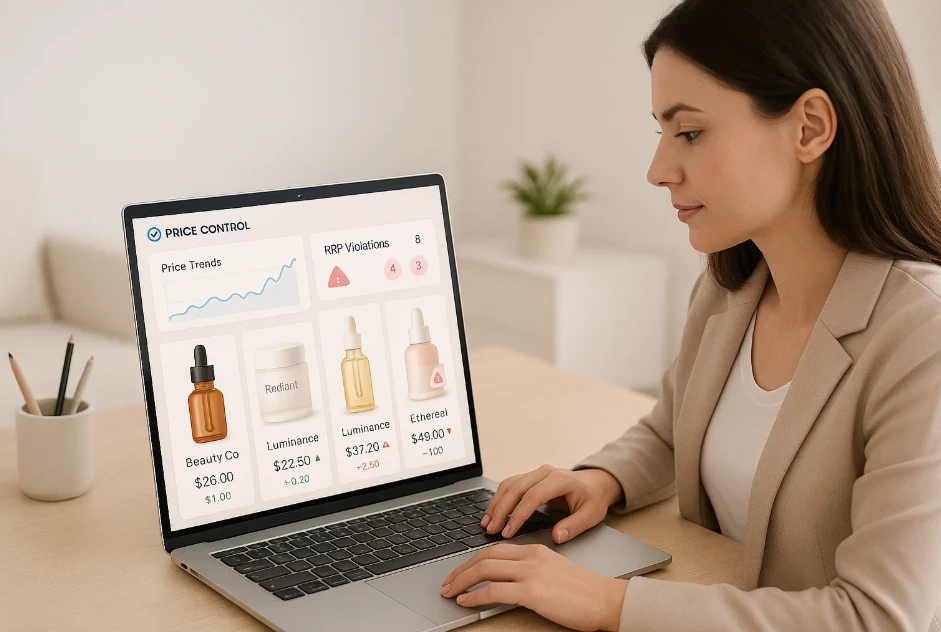 контроль цен в интернете на косметику