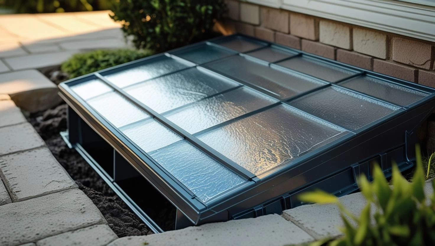 window well covers of policarbonate