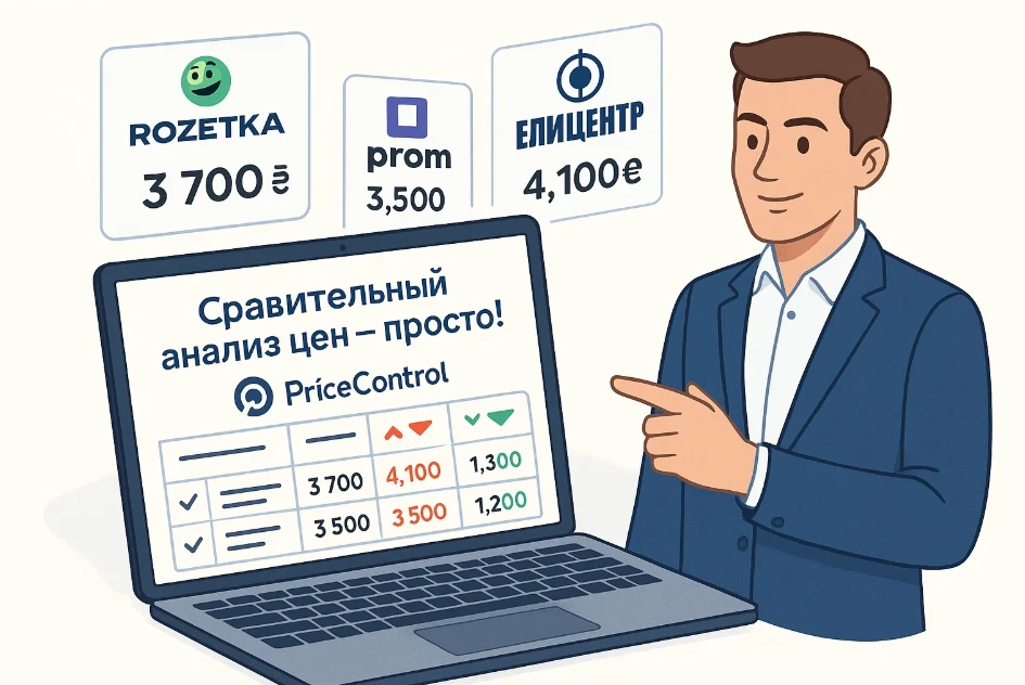 сравнительный анализ цен конкурентов с сервисом Price Control