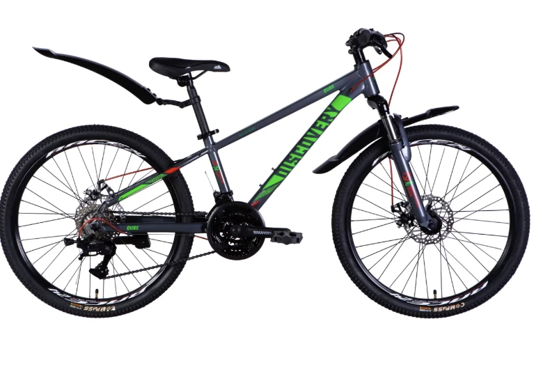 Велосипед AL 24" Discovery QUBE DD CS рама-11,5"
