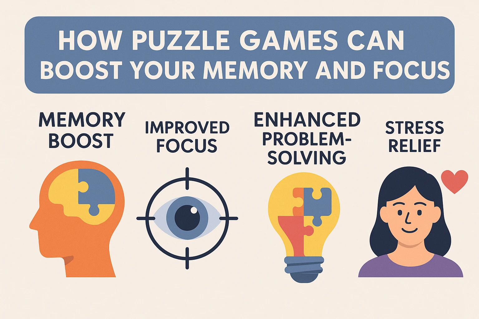 How Online Puzzle Games Can Boost Your Memory and Focus