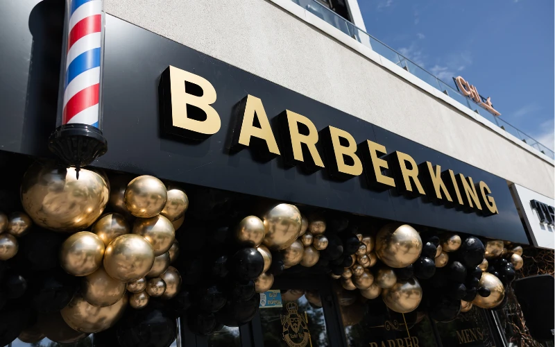 Барбершоп на Левом берегу Киева, Barberking в ЖК Great