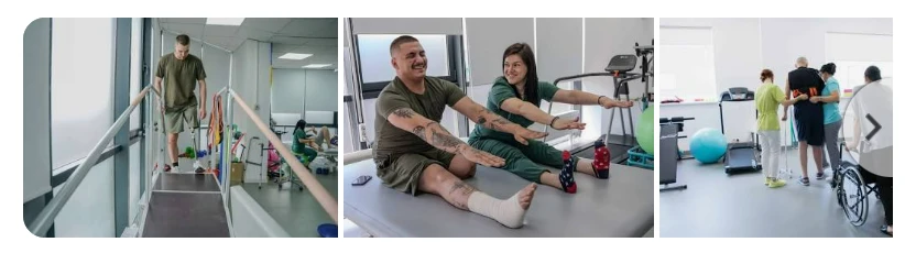 Реабилитация военнослужащих после травм