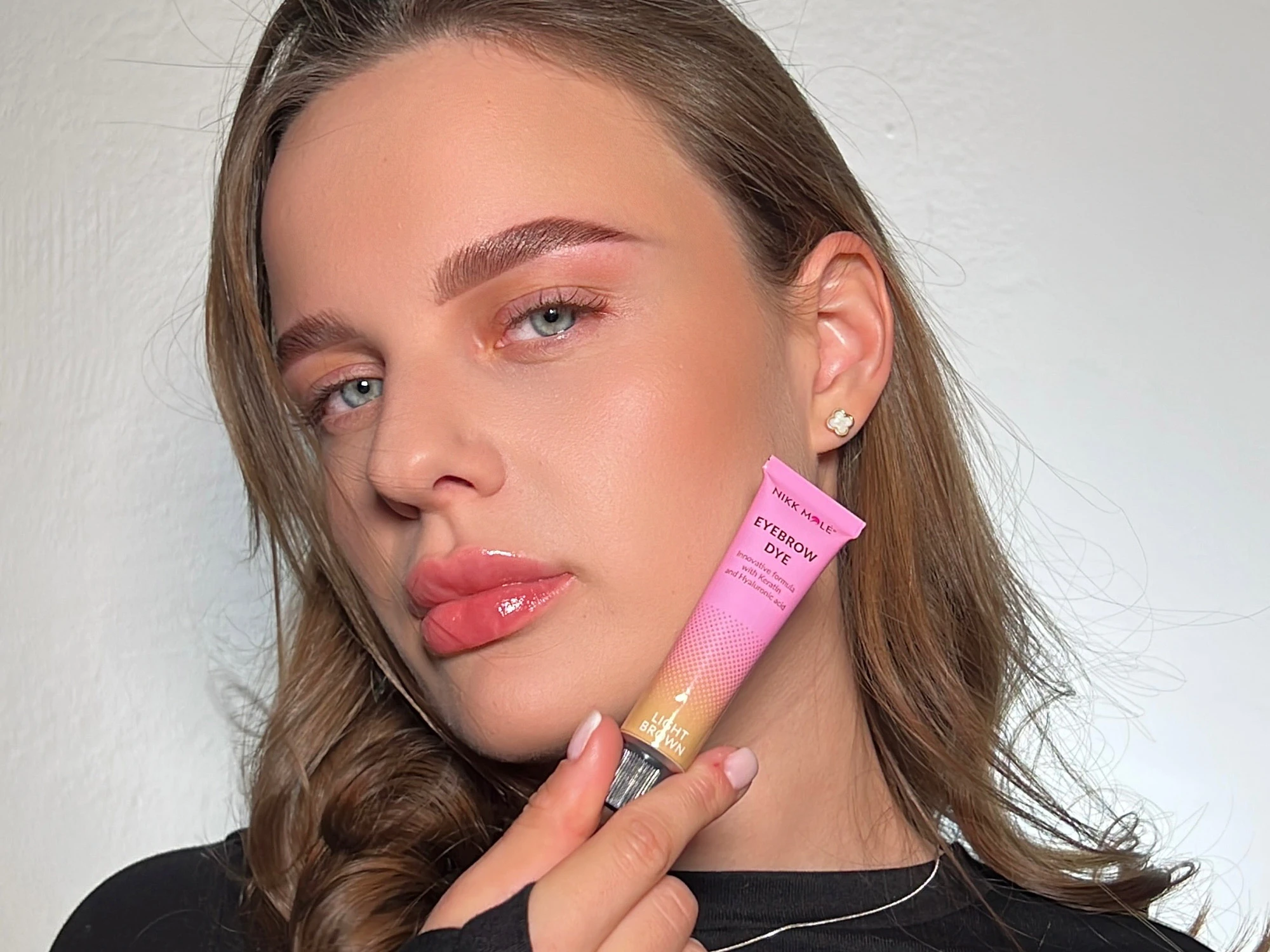 Фарба для брів Nikk Mole, Кератинова фарба для брів, Nikk Mole, фарба для брів