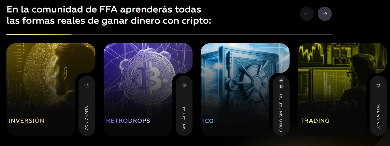 Portal web de FFA