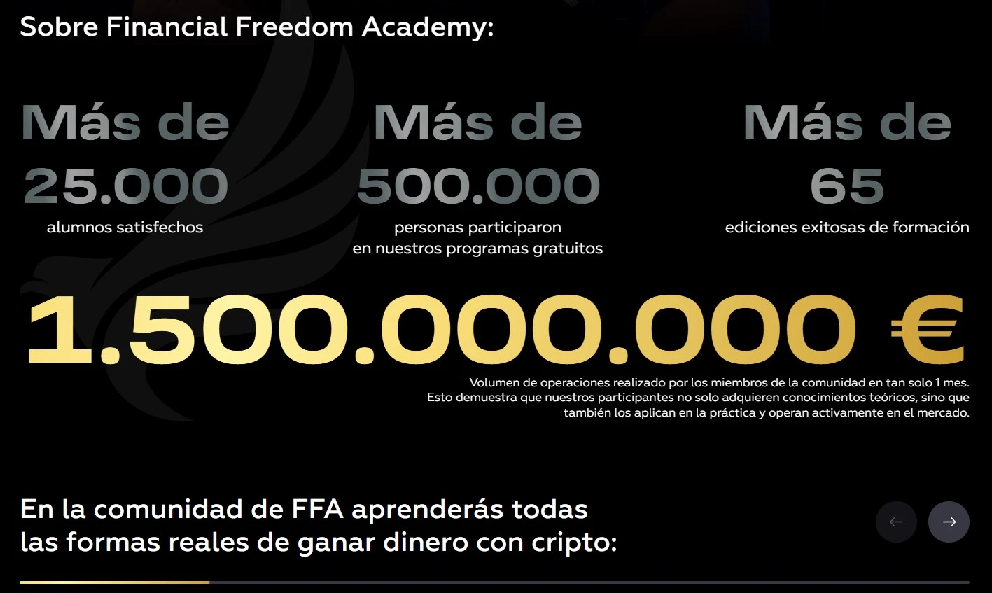 Plataforma online de FFA