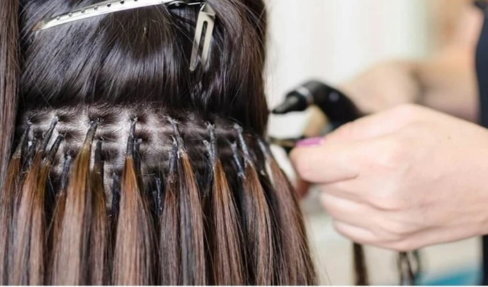 how to remove glue in hair extensions