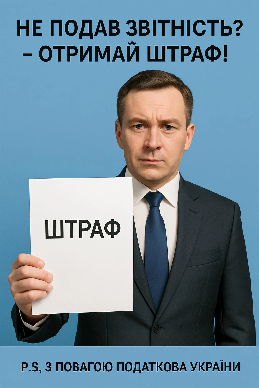 Штраф за неподачу звіту