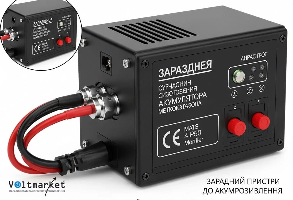 Як підібрати відповідний зарядний пристрій для акумуляторних батарей