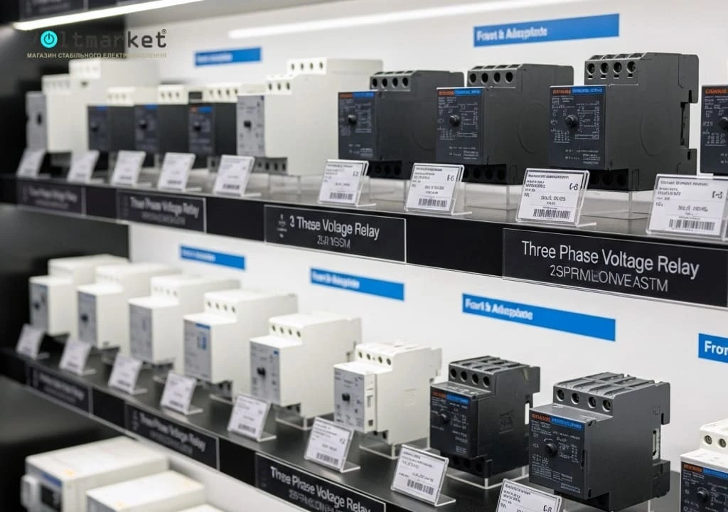 Трифазне реле контролю напруги: правила вибору Трифазне реле контролю напруги: правила вибору