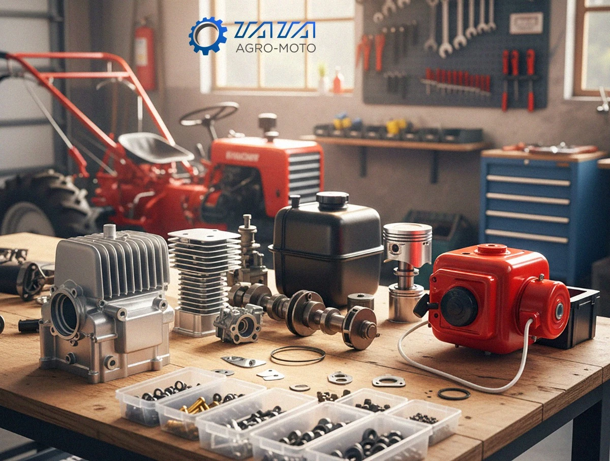 Где найти запчасти на двигатель 190F