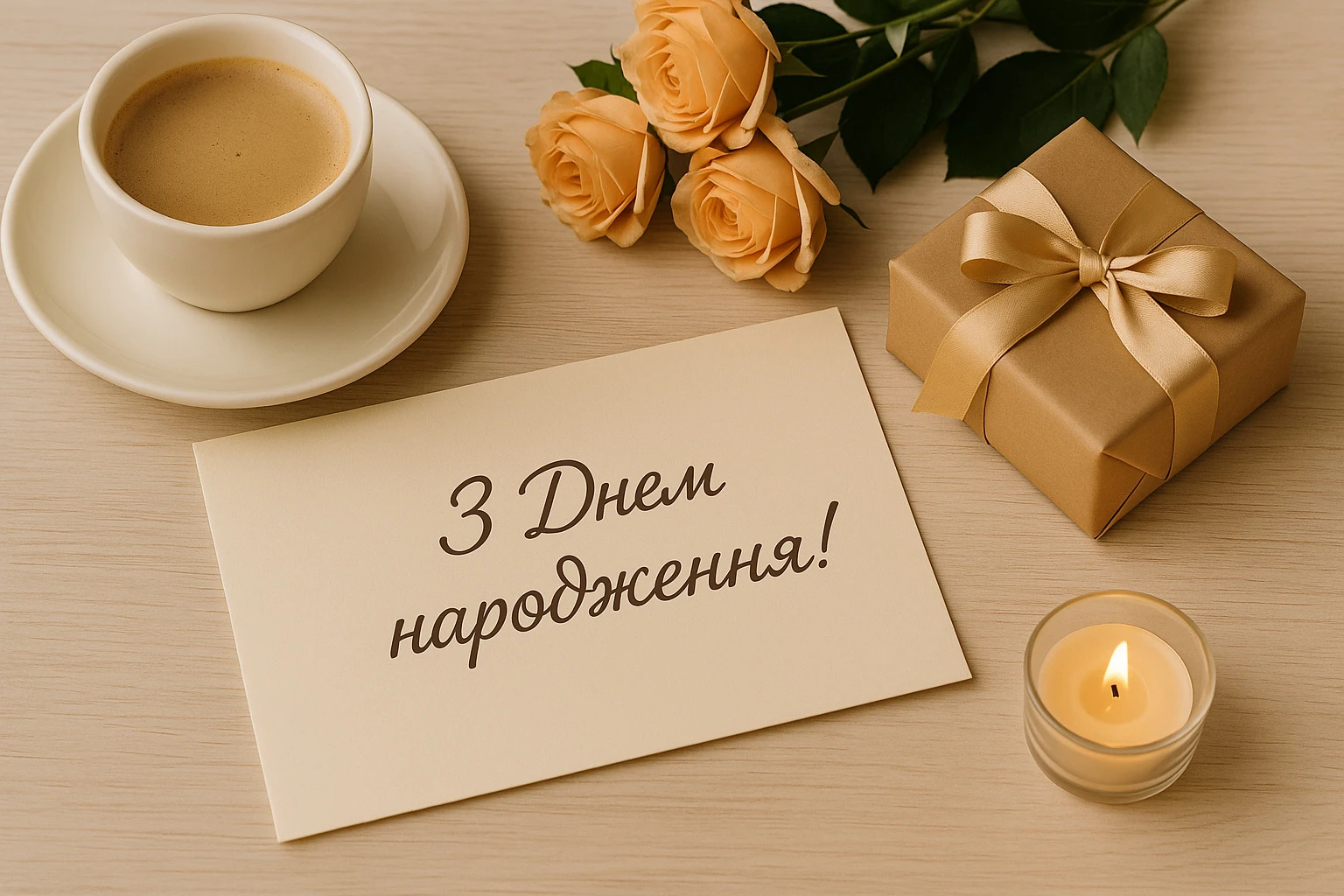 привітання з Днем народження