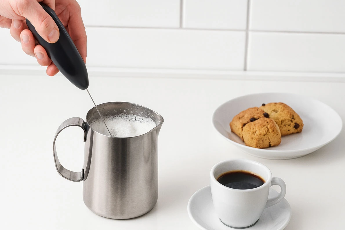 Поєднайте каву та молоко