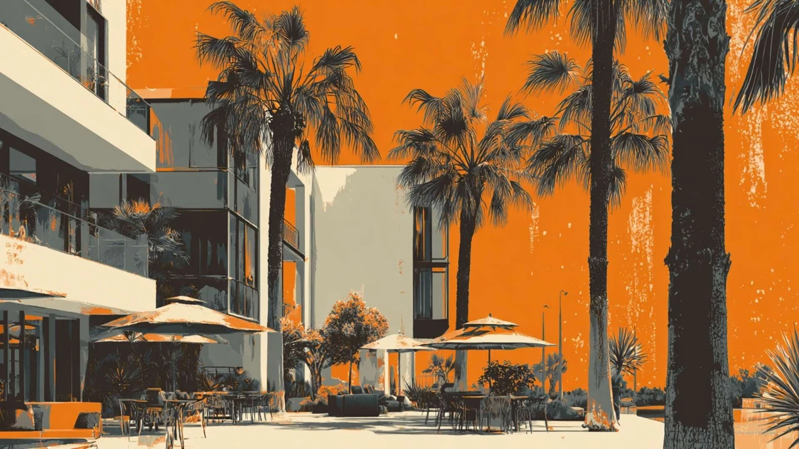 Modern boutique hotel in Algarve representing tourism-driven opportunities for Portugal property investment 2025.