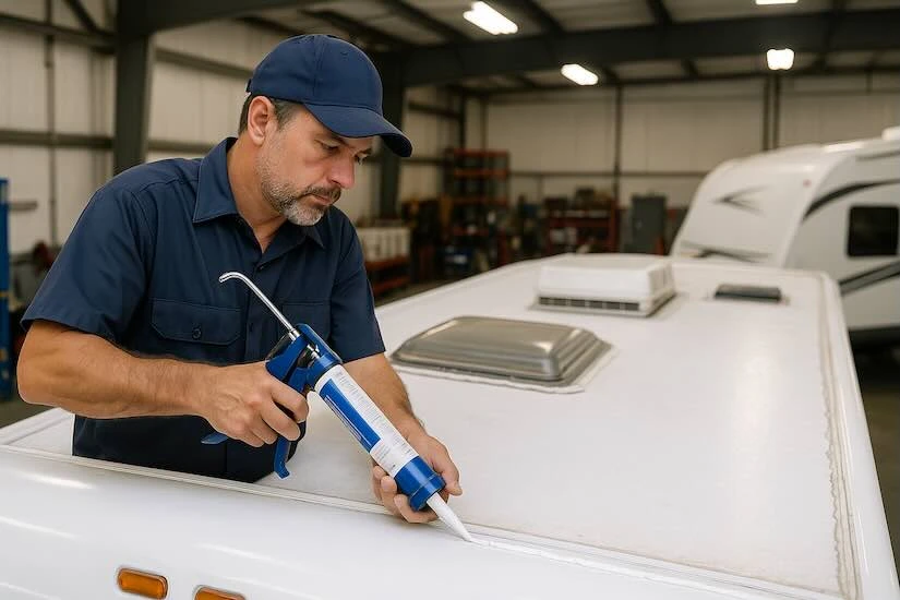 RV Roof Repair Protect Your Motorhome From Leaks