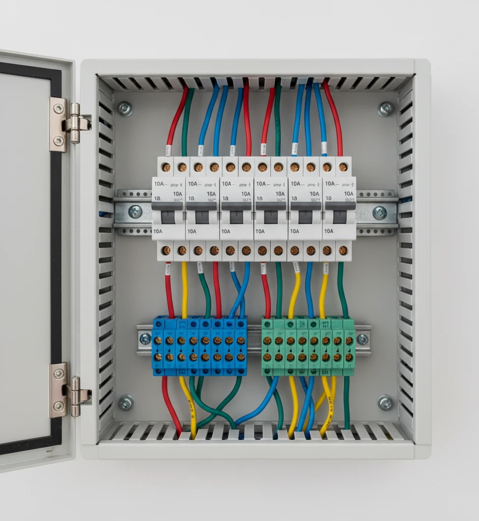 Групи автоматів освітлення в електрощитку