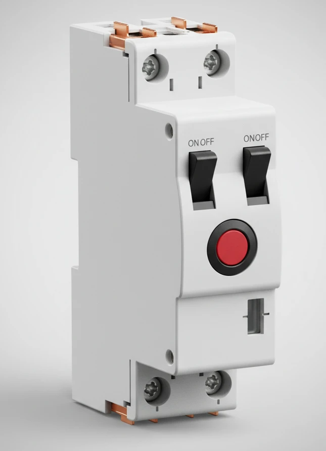 Етикетка з маркуванням диференціального реле