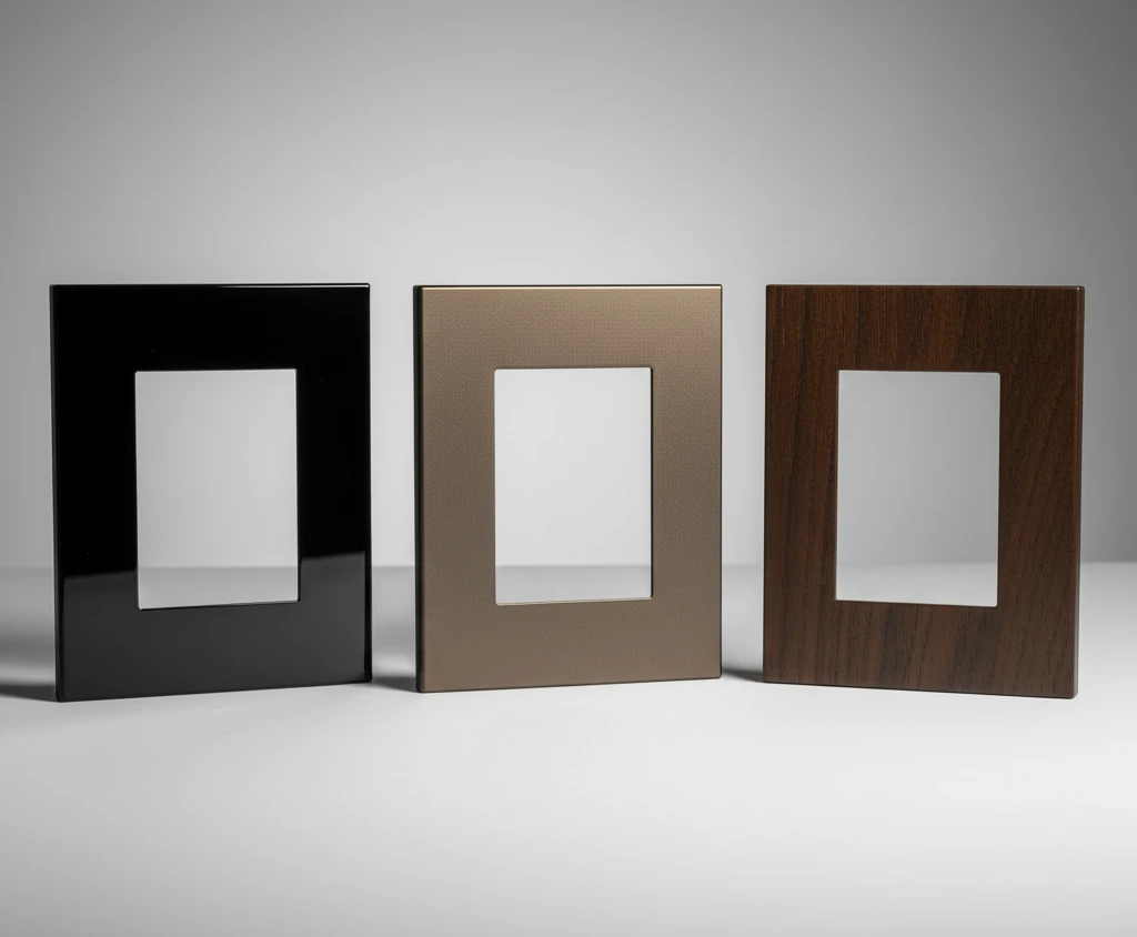 Преміальні дизайнерські рамки крупним планом