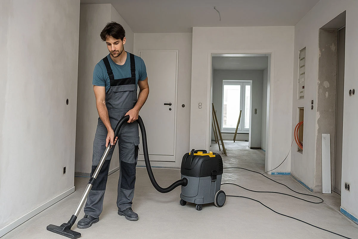 Сухе прибирання пилососом