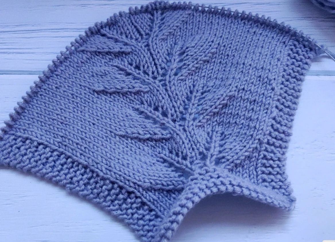 напівлисточок з візерунка Кучінеллі