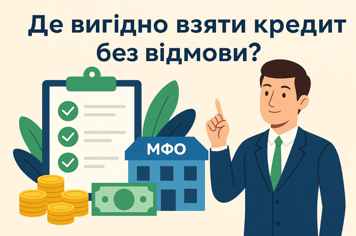 Де вигідно взяти кредит без відмови: всі МФО України 1 690dad3951511.webp