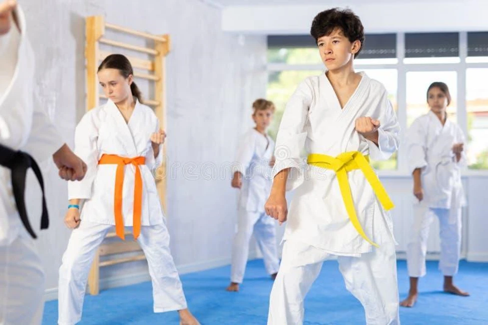 Відпрацювання ката на заняттях по дзюдо