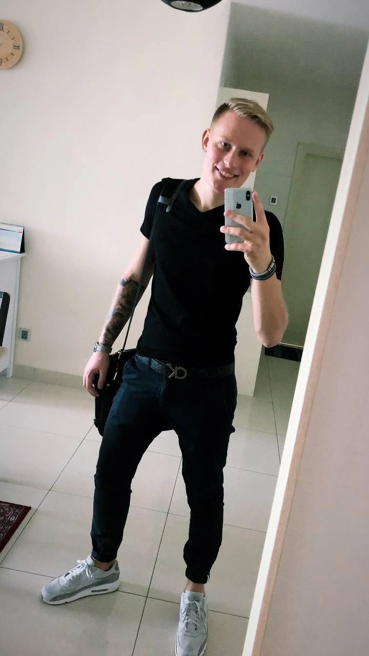 Oleksandr Orlovskyi at the beginning of his career