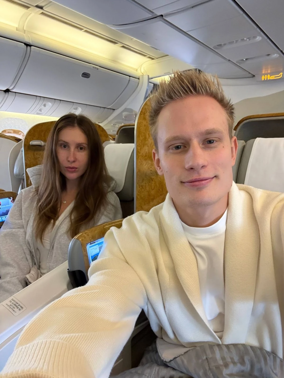 Alexander Orlovsky with his wife