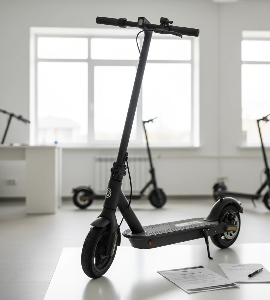 Відремонтований електросамокат Kugoo готовий до використання