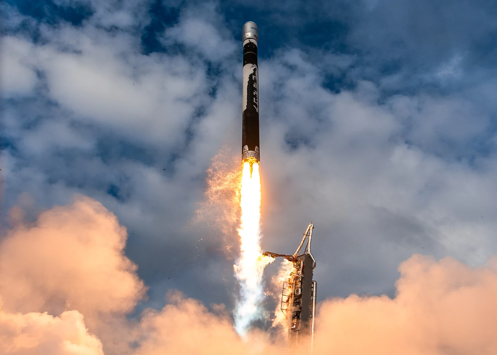 Liftoff of the Firefly Alpha launch vehicle