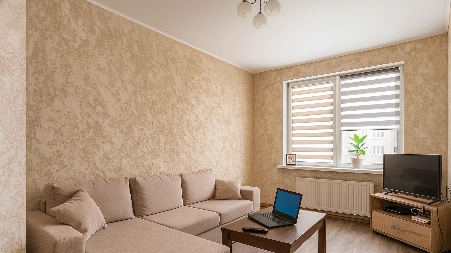 Декоративна штукатурка Гротто з ефектом карти світу