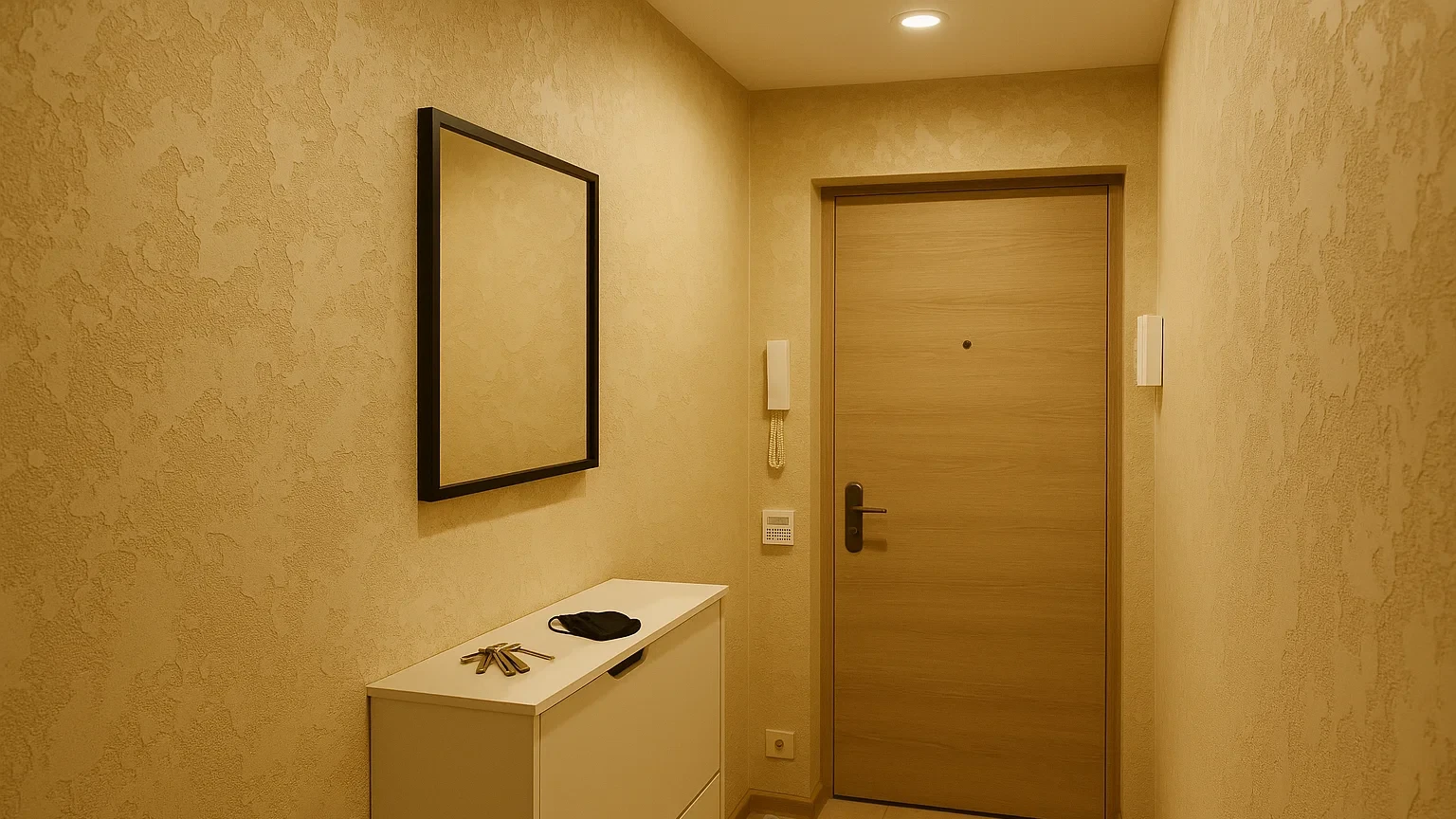 Фактурна декоративна штукатурка Марморіно з рельєфним малюнком