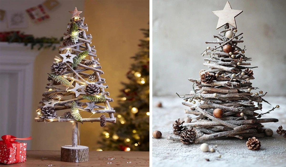 Ялинка з гілочок