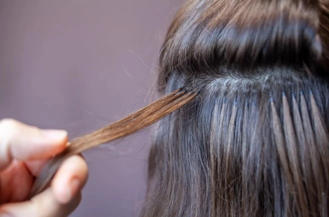 seamless hair extensions for pixie bob