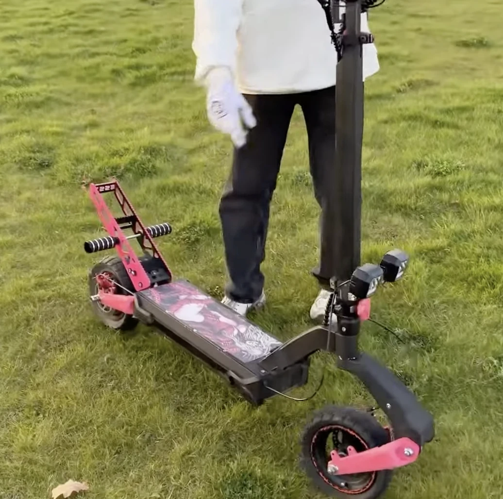 Встановлений бугель на електросамокаті Kugoo G2 Pro