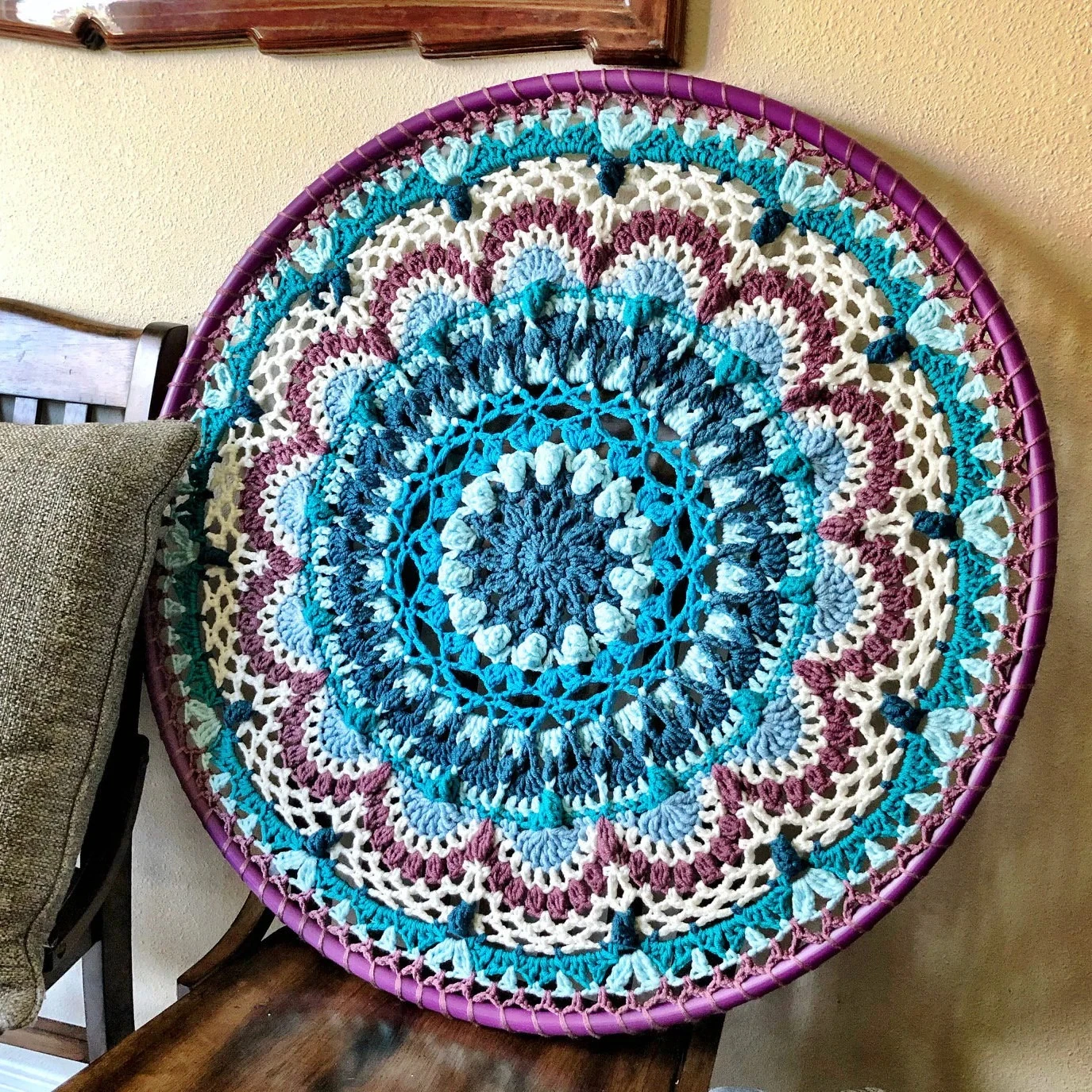 В’язана гачком мандала