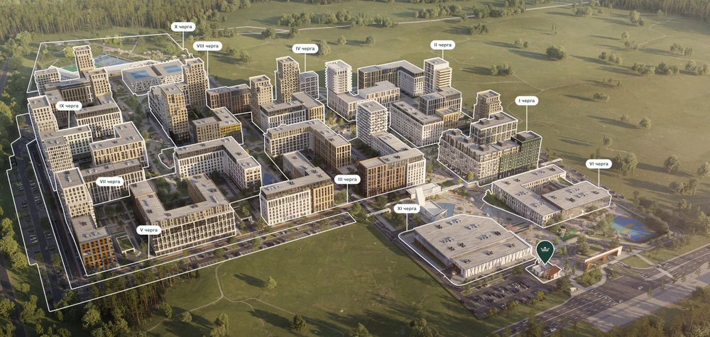 Буча новобудови — ЖК Park Royal з комфортною інфраструктурою